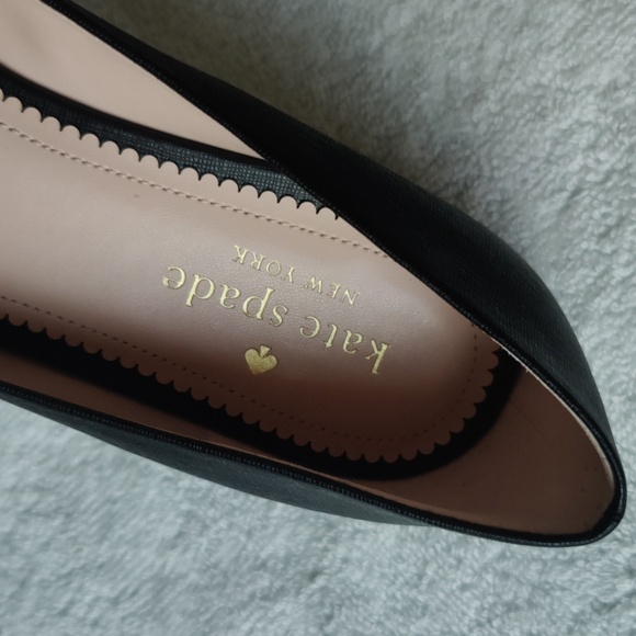 Kate Spade Denueve Black Flats - Picture 5 of 8